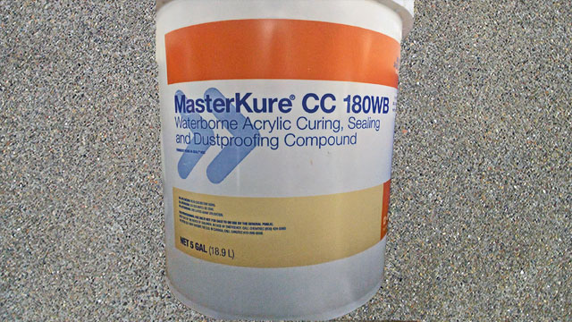 Kure-N-Seal concrete sealant 5-gallon can