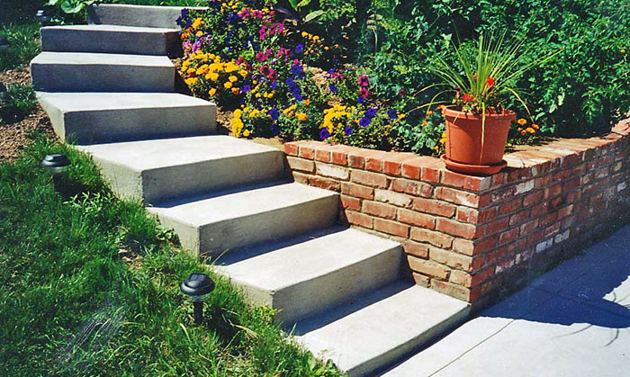 new concrete steps