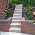 thumbnail photo of new retaining wall and steps